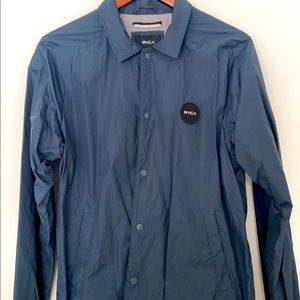 Rvca waterproof jacket men small